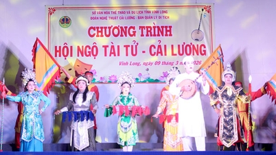 Het behoud van de kunst van het Cai Luong-theater.