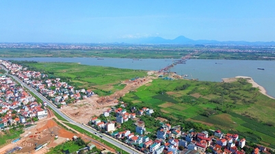 Podul Hong Ha de pe șoseaua de centură 4: Construcția progresează într-un ritm rapid, fiind așteptată să fie finalizată cu 5 luni înainte de termen.