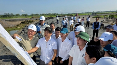 L’accent est mis sur la résolution des difficultés et des obstacles liés au foncier, à l’aménagement du territoire et aux investissements en infrastructures dans le quartier de Dien Ban Bac.