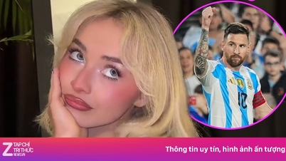 Sabrina Carpenter diện áo Messi gây sốt tại Nam Mỹ