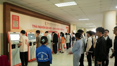 Bruk av moderne teknologi til vurderingseksamenen i tenkeferdigheter ved Hanoi University of Science and Technology.