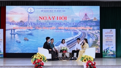 ពិព័រណ៍ប្រឹក្សាយោបល់ចូលរៀនអប់រំ និងបណ្តុះបណ្តាលវិជ្ជាជីវៈឆ្នាំ ២០២៦ នៅ Dam Ha គឺជាព្រឹត្តិការណ៍ដ៏រស់រវើកមួយ។
