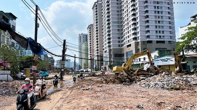 カウジャイ橋付近の環状道路2.5号線区間では、用地取得のボトルネックが解消され、工事の進捗が加速している。