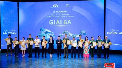 El Departamento de Policía Provincial de Son La gana el tercer premio en el "Premio de Periodismo a la Concientización sobre la Seguridad Vial en 2025".