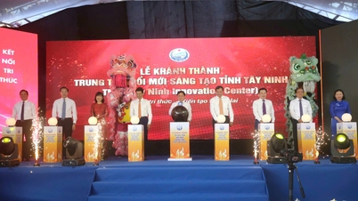 Tay Ninh meresmikan Pusat Inovasi, mempromosikan pendorong pertumbuhan baru.