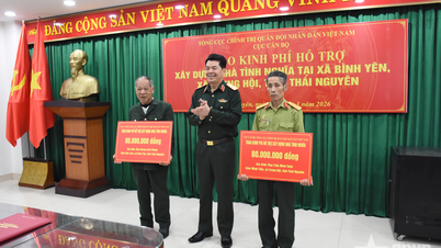 人事部は、タイグエンに2軒の慈善施設を建設するための資金を提供した。