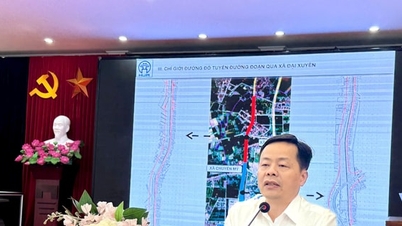 Comuna Dai Xuyen solicită opinia publică cu privire la planul de traseu propus la scara 1/500 pentru proiectul axei spațiale a Autostrăzii Naționale 1A.