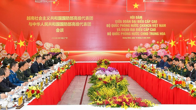 Meeting between the Vietnamese and Chinese Defense Ministers