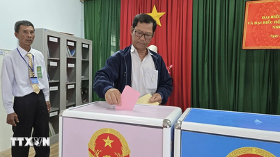Kunngjøring av valgresultatene for representanter for nasjonalforsamlingen og folkerådet i Gia Lai.