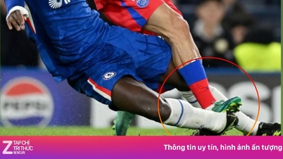 Chalobah se quedó atónita cuando le torcieron el tobillo por dentro.