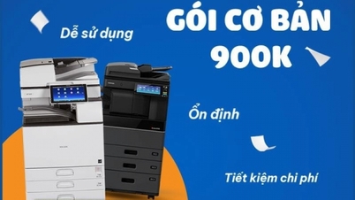 Liste de prix mise à jour pour la location de photocopieurs chez Thien Phuc Copier.
