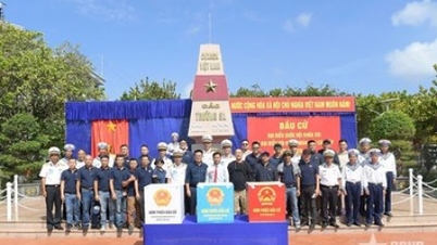 ट्रुओंग सा विशेष क्षेत्र ने चुनाव आयोजित करने का अपना कार्य सफलतापूर्वक पूरा किया।