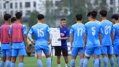 La selección sub-23 de Vietnam aún no cuenta con la plantilla completa para su segunda sesión de entrenamiento.