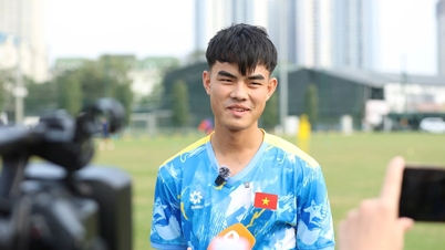 ¿Qué opina el máximo goleador del campeonato nacional sub-19 sobre la competencia dentro de la selección sub-19 de Vietnam?