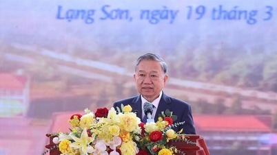 Phát biểu của Tổng Bí thư tại lễ khởi công xây dựng trường phổ thông nội trú liên cấp tiểu học và trung học cơ sở tại 121 xã biên giới đất liền