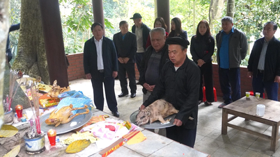 Si Ma Cai holds a forest worship ceremony.