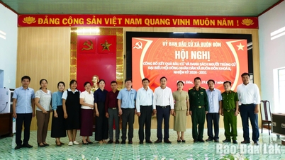 เทศบาลบัวดอนประกาศผลการเลือกตั้งผู้แทนสภาประชาชนเทศบาล