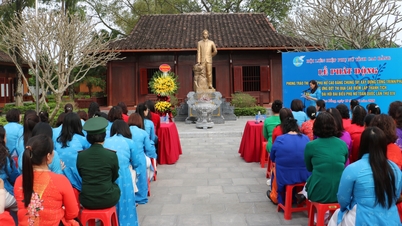 Provinsiella kvinnoförbundet lanserade efterlikningsrörelsen "Cao Bang-kvinnor går samman för att bygga projekt/uppgifter".