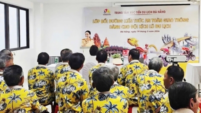 Impartir formación en seguridad vial para conductores de ciclotaxis en Da Nang.
