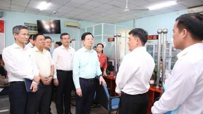La viceprimera ministra Mai Van Chinh trabaja en Tay Ninh.