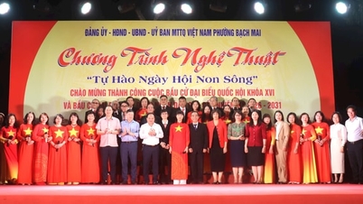 Bach Mai Ward: Featuring a spectacular art program "Proud of the Nation's Celebration Day"