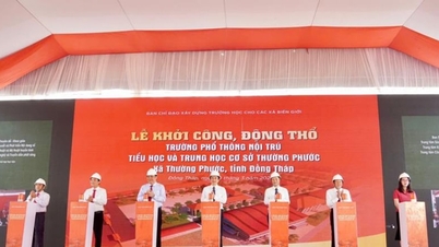 Dong Thap : Début des travaux de construction de 4 internats à plusieurs niveaux dans les zones frontalières.