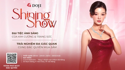 A HAI PHONG-BAN ARATOTT SIKERET KÖVETŐEN A DOJI SHINING SHOW ÉKSZERKIÁLLÍTÁS DA NANGBA KÉSZÜL.