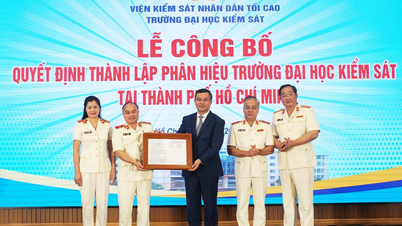 Công bố thành lập Phân hiệu Trường Đại học Kiểm sát tại TPHCM