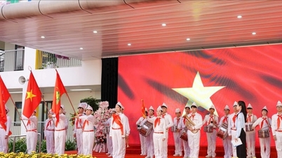 Verbreitung des Gedankens „Kinder tun kleine Dinge“ beim Hanoi Kinderfest.