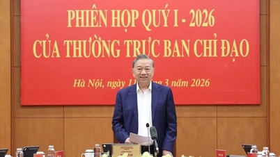 Five key highlights regarding legal work in the conclusions of General Secretary To Lam, Head of the Central Steering Committee on institutional and legal improvement, at the first quarter 2026 meeting of the Standing Committee of the Steering Committee.