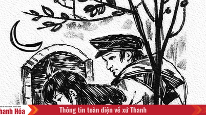 Puisi itu ditulis di gerbang Tén Tằn.