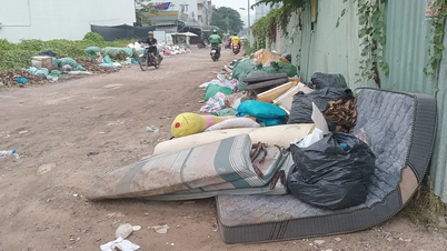 Mais um local de descarte ilegal de lixo foi limpo.