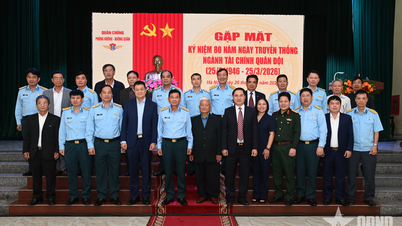 The Finance Department of the Air Defense - Air Force Command held a commemorative meeting.