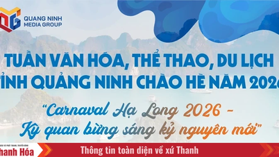 Minggu Kebudayaan, Sukan dan Pelancongan Quang Ninh bagi menyambut Musim Panas 2026: 15 acara unik dan menarik.