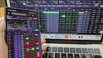 VN-Index menembus angka 1.650 poin.