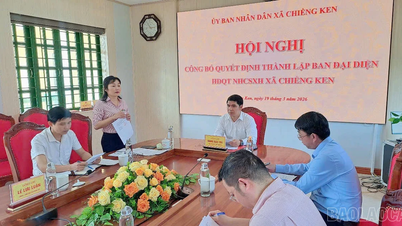 Criação de um Conselho de Administração Representativo para o Banco de Políticas Sociais na comuna de Chiềng Ken.