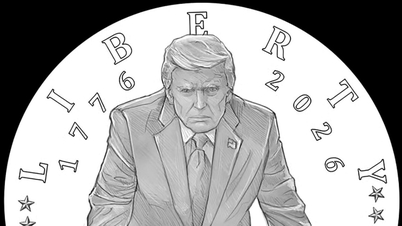 У США схвалили випуск золотої монети із зображенням Трампа.