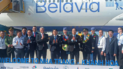 Peluncuran penerbangan langsung antara Cam Ranh dan Minsk (Belarus)