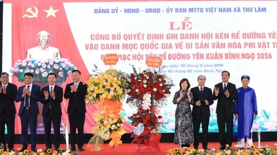 Đường Yên brudgumsfestival har erkänts som ett nationellt immateriellt kulturarv.
