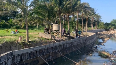 Commune de Nam Cam Ranh : Investissement dans la modernisation et la réparation de la route menant à la zone de production de Dong Goc.