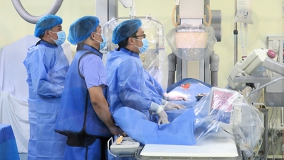 Hai Phong pediatriska sjukhus utför kardiovaskulära interventioner på tre barnpatienter.