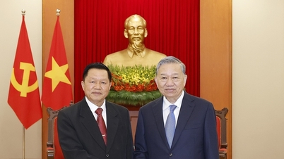 El Secretario General recibe al Ministro de Seguridad Pública de Laos.