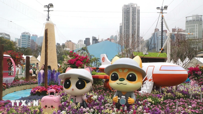 China: Ontdek de bijzondere architectuur van Hongkong op de bloemenexpositie.