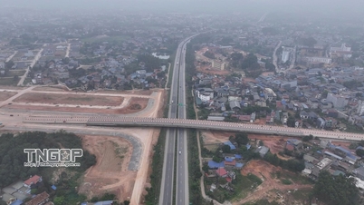Motorvägen Hanoi - Thai Nguyen - Cho Moi, som kostar 19 biljoner VND, förväntas börja byggas i maj 2026.
