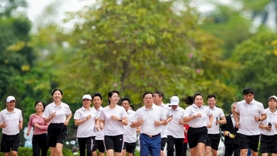 Nam Phu meresmikan Lari Olimpiade untuk Kesehatan Masyarakat tahun 2026.