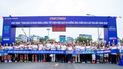 Lebih dari 2.000 orang berpartisipasi dalam lari untuk mendukung Earth Hour 2026.