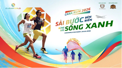 CARA RUN 2026: Menyebarkan semangat hidup sehat dan energi hijau yang dinamis di Cam Ranh.
