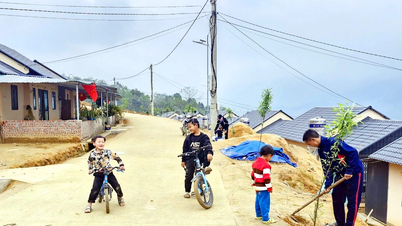 A new spring in the Ma Mu Su 1 resettlement area.