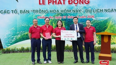 Auftaktveranstaltung der Kampagne „Heute Blumen pflanzen – morgen Tourismus“ im Stadtbezirk Chieng An, 2026