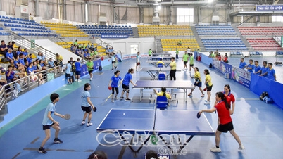 Vzrušující sportovní událost oslavující 20. výročí Vietnamské rozvojové banky.